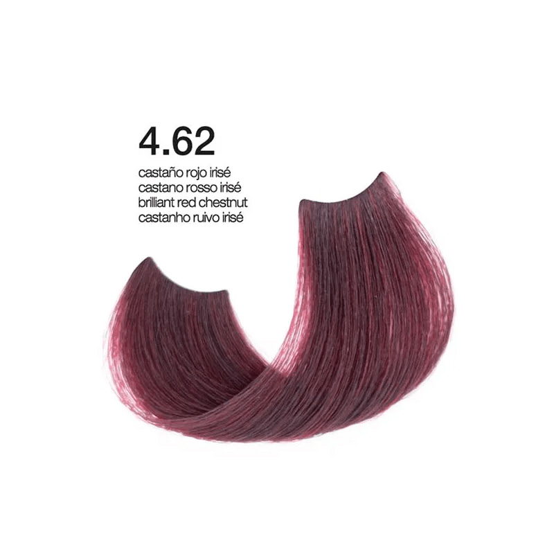 Exclusive Professional Hair Color Hi-Tech 100ml Red - Rosso / Μόνιμη Βαφή Μαλλιών Κόκκινο Ενισχυμένο 4.62