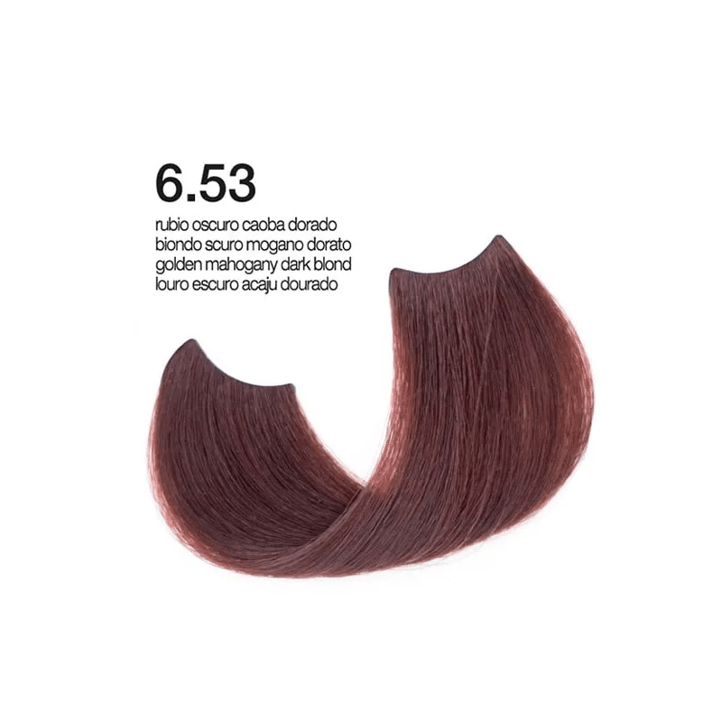 Exclusive Professional Hair Color Hi-Tech 100ml Mahogany / Μόνιμη Βαφή Μαλλιών Βαθύ Κόκκινο 6.53
