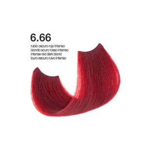 Exclusive Professional Hair Color Hi-Tech 100ml Red - Rosso / Μόνιμη Βαφή Μαλλιών Κόκκινο Ενισχυμένο 6.66