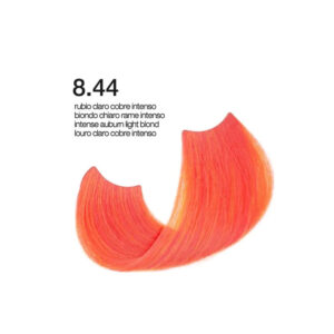 Exclusive Professional Hair Color Hi-Tech 100ml Cooper - Orange / Μόνιμη Βαφή Μαλλιών Χάλκινο 8.44