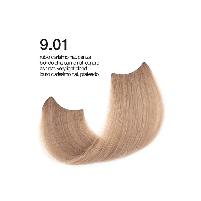 Exclusive Professional Hair Color Hi-Tech 100ml Ash / Μόνιμη Βαφή Μαλλιών 9.01