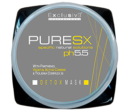 EXCLUSIVE PROFESSIONAL PURESX DETOX HAIR MASK 250ml ph5.5