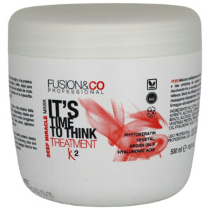 Fusion&Co Professional K2 Deep Miracle Mask Vegan with Phytokeratin and Argan Oil & Hyaluronic Acid 500ml