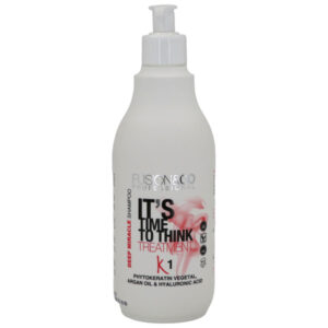 Fusion & Co Professional K1 Deep Miracle Hair Shampoo Vegan with Keratin 500ml Free SLS / Σαμπουάν Μαλλιών με Κερατίνη Χωρίς Θειϊκά Άλατα